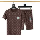 new louis vuitton lv hawaiian t shirt shorts loop monogram s_a501a0